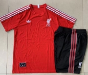 2526 Li red retro model training shirts S-XXL.